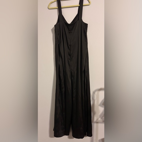 Banana Republic Black Satin Slip Dress NWT | Size Small | $140 Retail - Picture 2 of 4